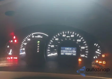 2007 Toyota Camry Hybrid из США, поврежденный, VIN JTNBB46K573017707